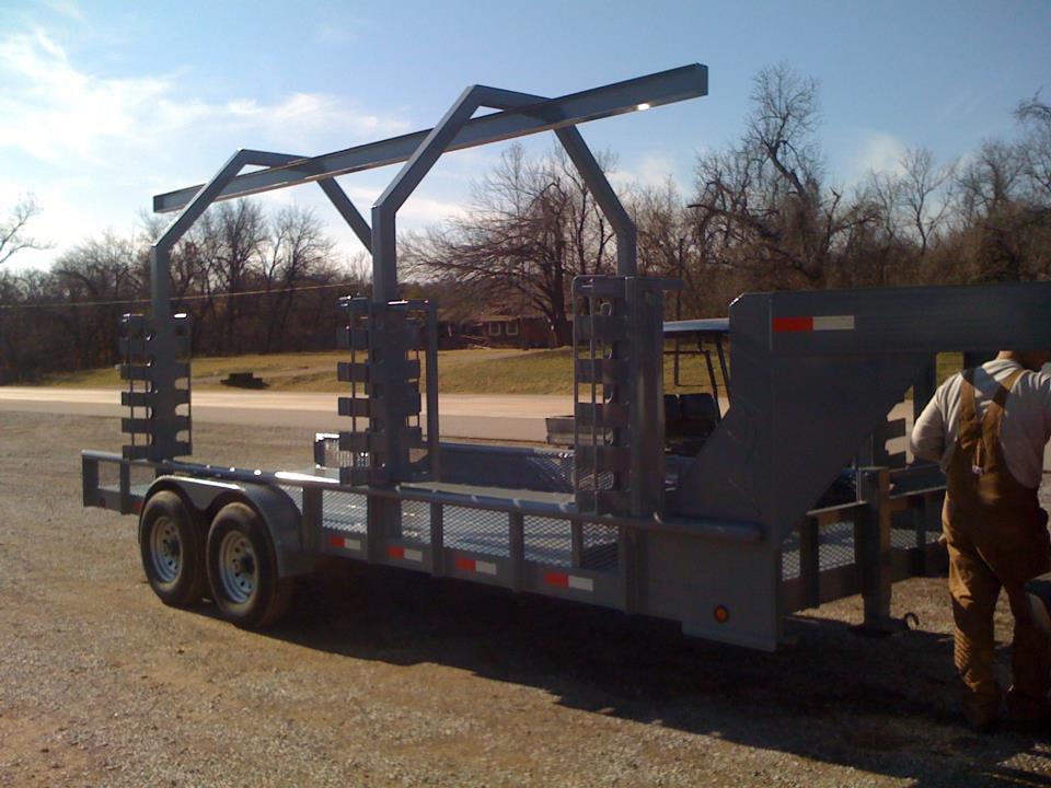 Oilfield service trailer