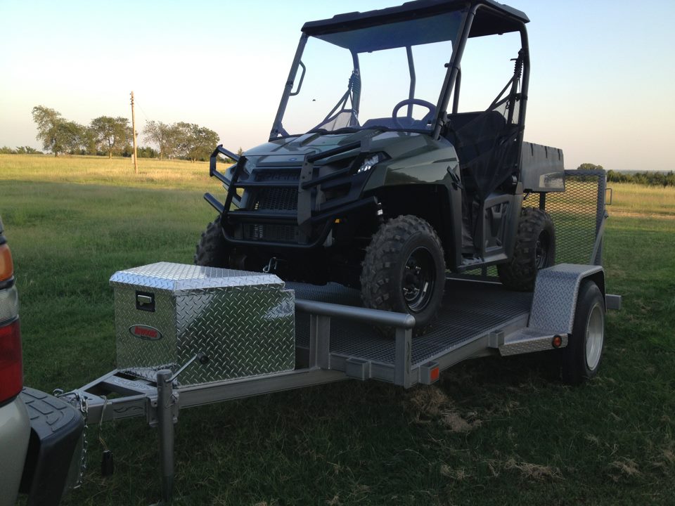 Small equipment hauler