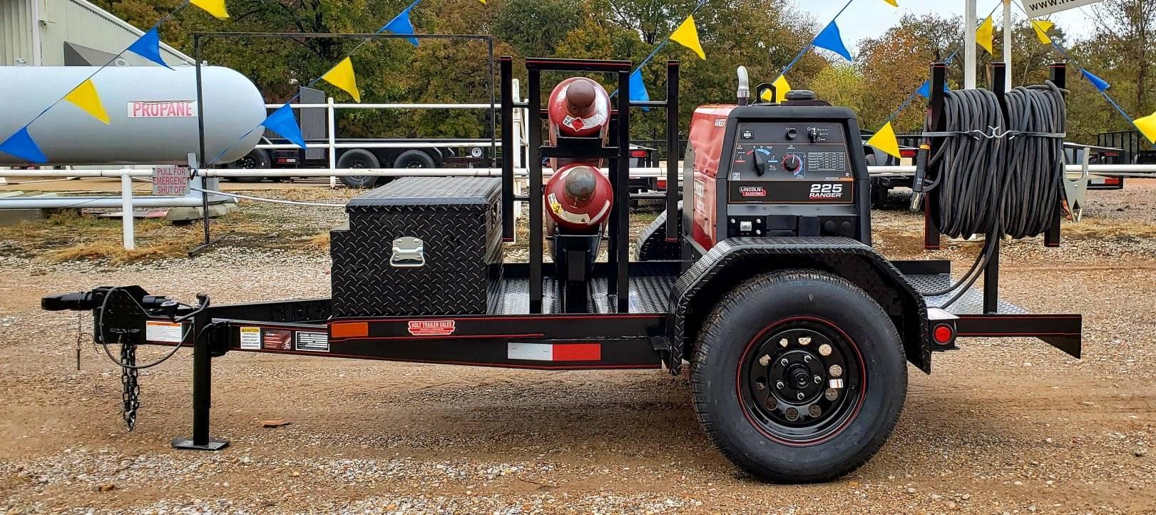 Welding trailer