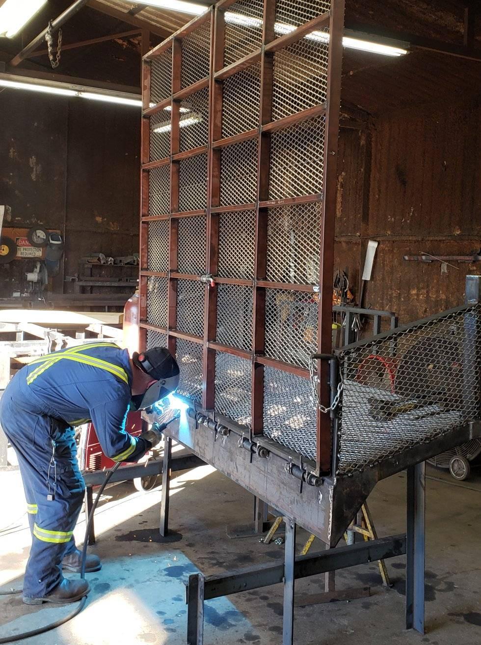 Custom dovetail ramp